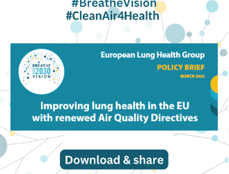 ELHG launches policy brief on improving lung health in the EU with renewed Air Quality Directives