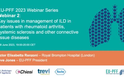 Second webinar on “Key issues in management of ILD in patients with RA, SSc & other connective tissue diseases” now available as a recording
